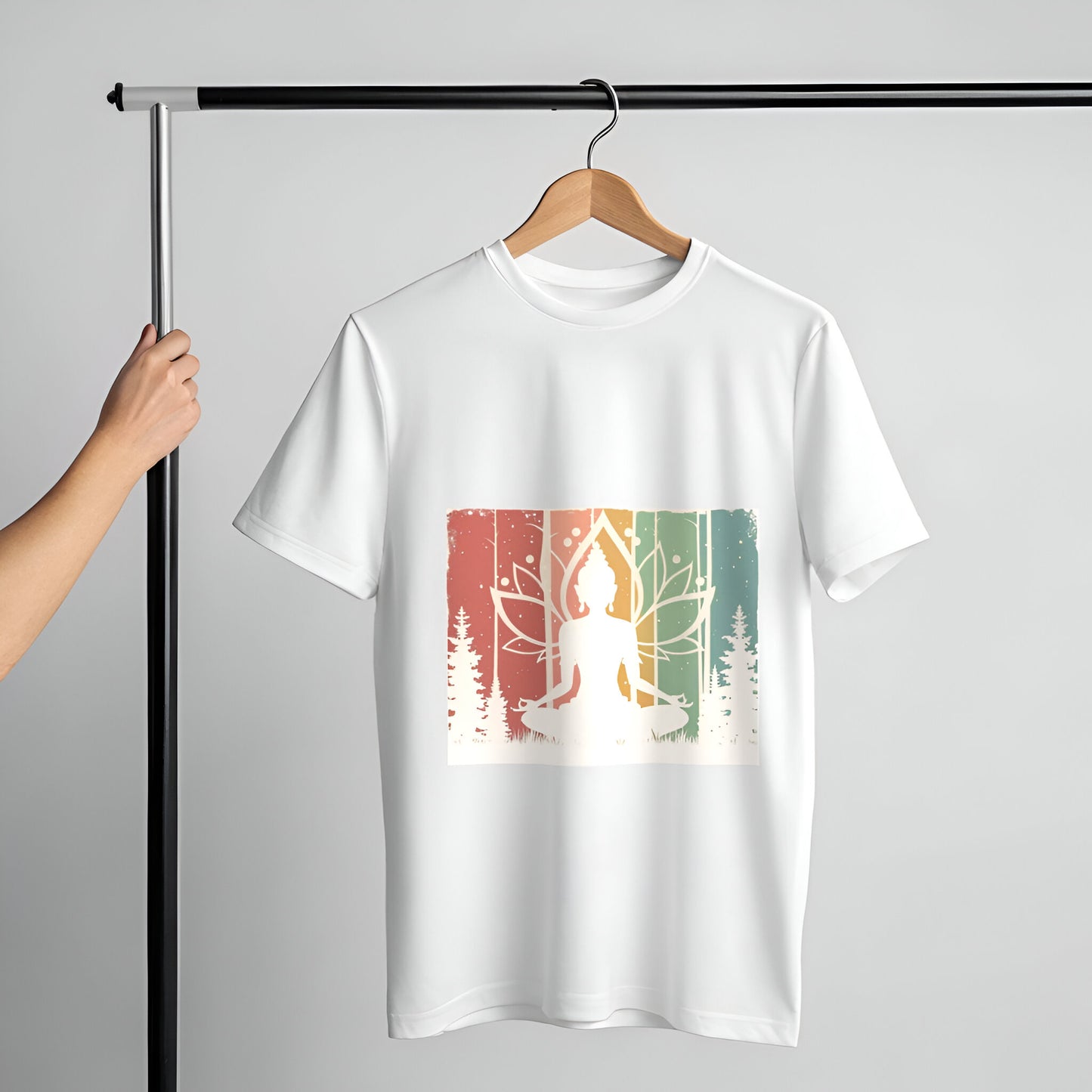 Find Inner Calm in Style | Meditation Aesthetic Chakra Vibe Tee