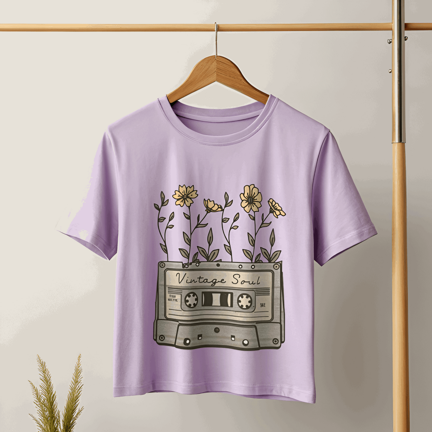 Retro Aesthetic Just Chill Indie Graphic Crop Top for Women