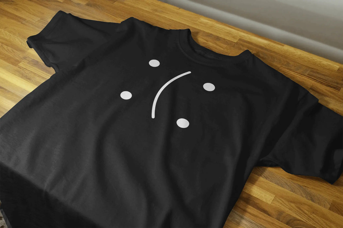 Unisex Classic Crew T-Shirt | Minimalist Face Design | Casual Streetwear
