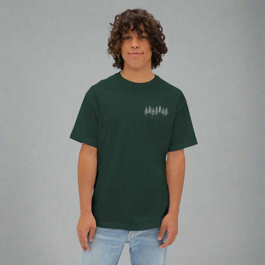 Unisex Oversized Classic Tshirt – Explore the Mountains in Style