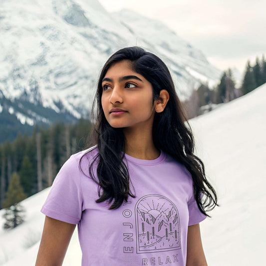 Relax & Enjoy Graphic Unisex T-Shirt – Bold Statement for Inner Calm Vibes