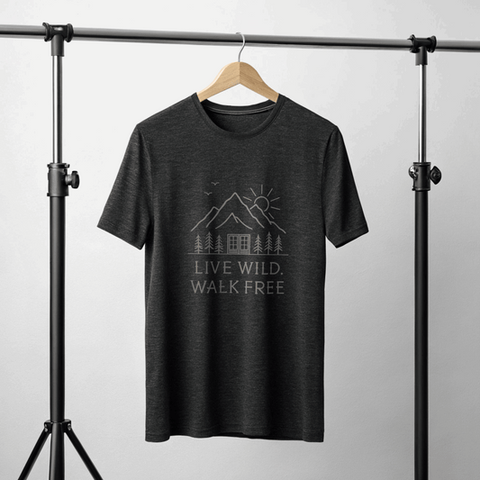 Nature Inspired Minimal Outdoor T-Shirt for Men – Kinzu