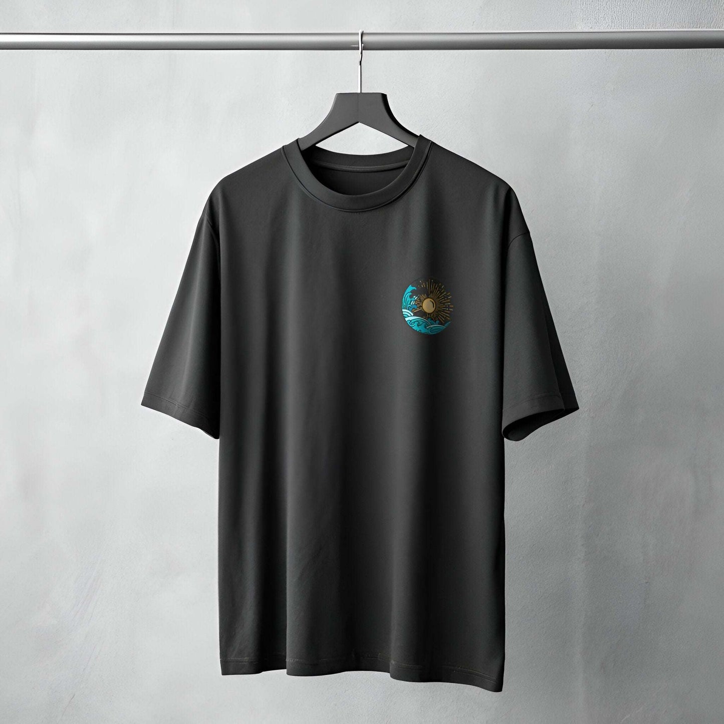 Aesthetic Summer Oversized Tee – Chill Vibes for Men - Kinzu