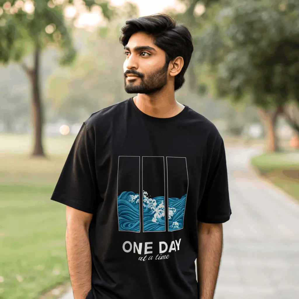 One Day at a Time T-Shirt – Stay Motivated with Positive Thoughts