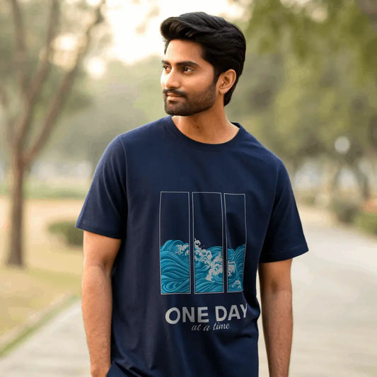 One Day at a Time T-Shirt – Stay Motivated with Positive Thoughts