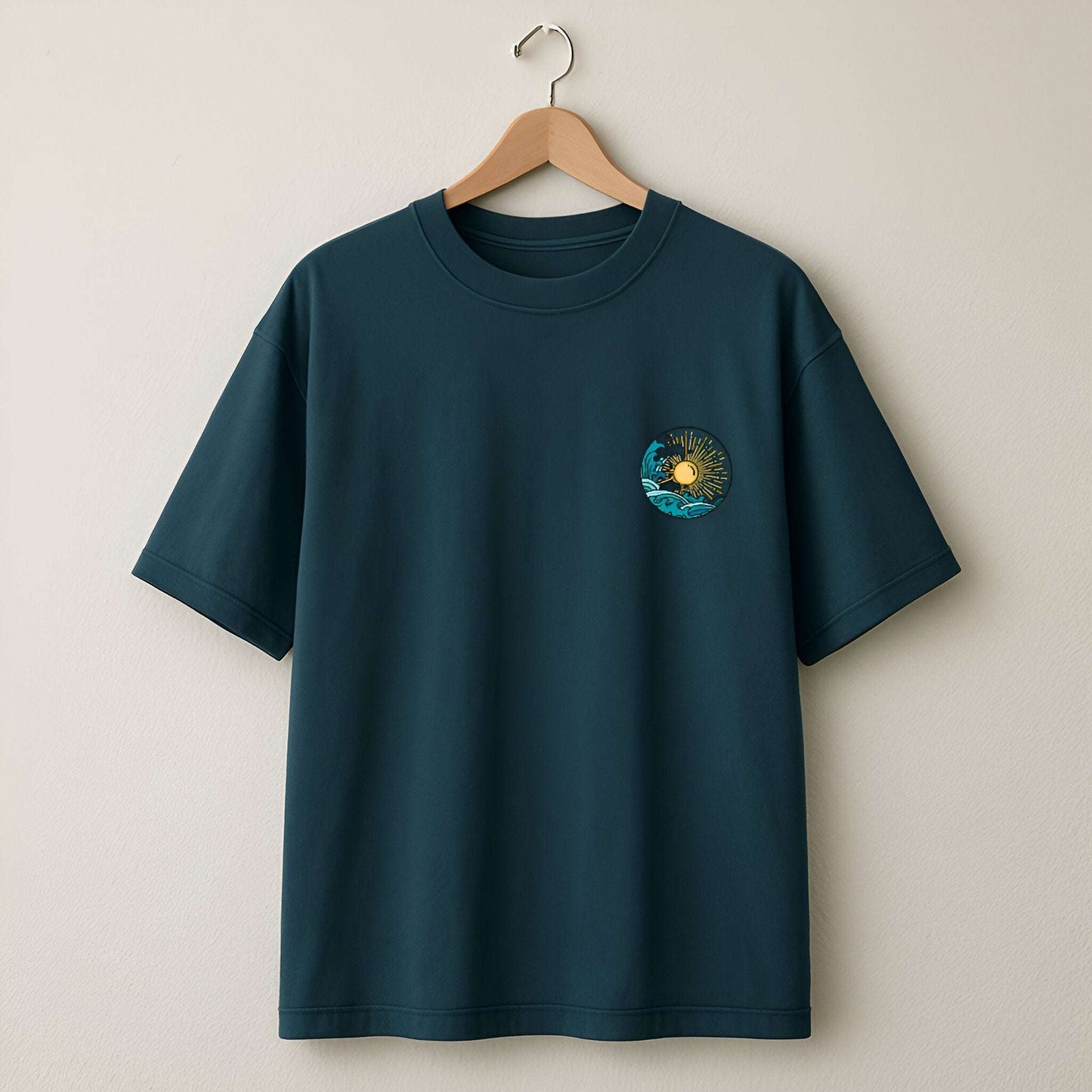 Aesthetic Summer Oversized Tee – Chill Vibes for Men - Kinzu