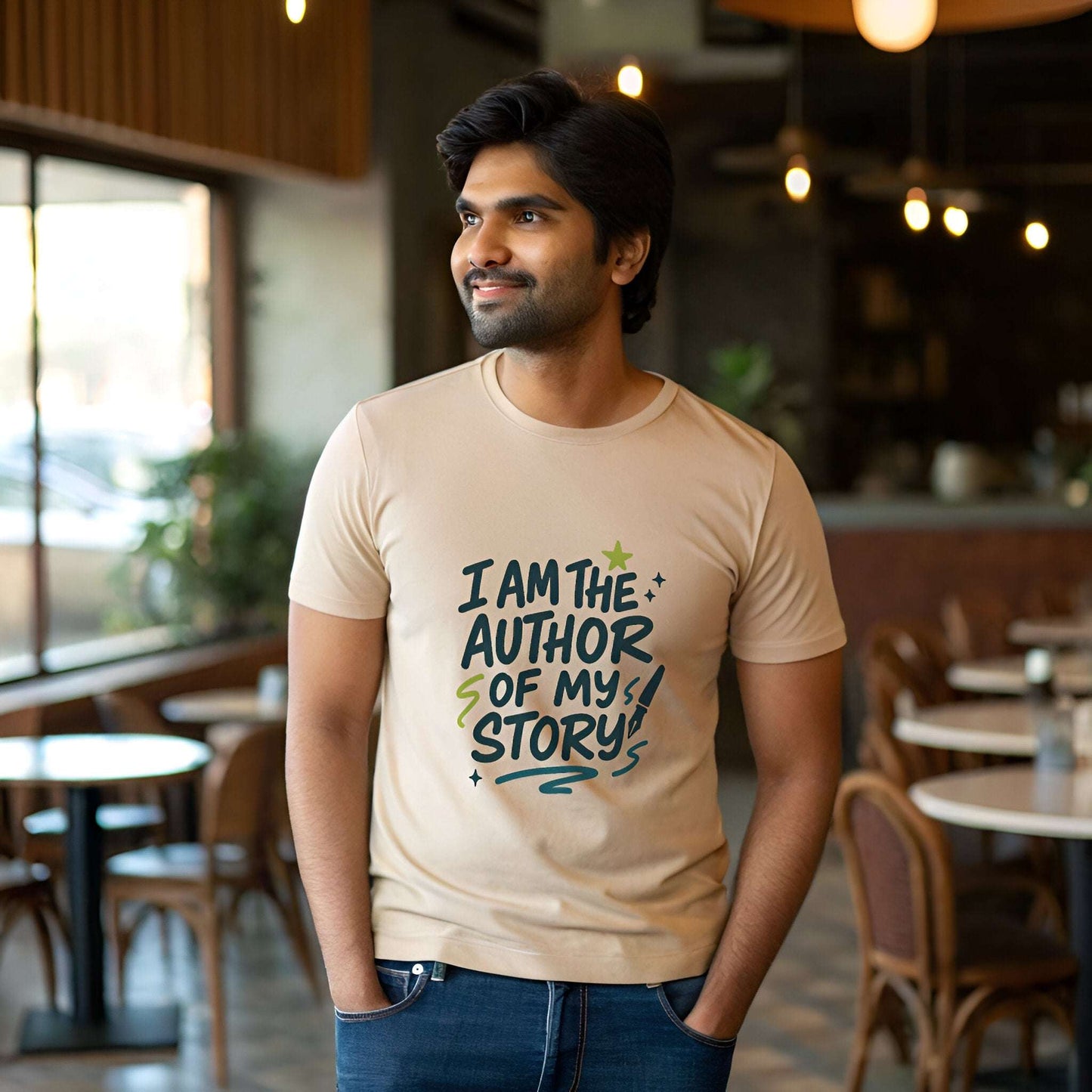 Self Expression Graffiti Tee | Positive Vibes - Kinzu