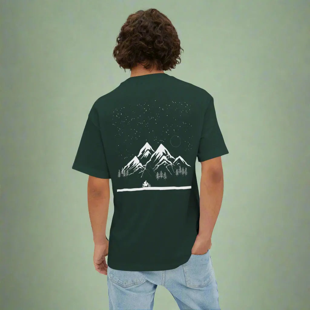 Unisex Oversized Classic Tshirt – Explore the Mountains in Style