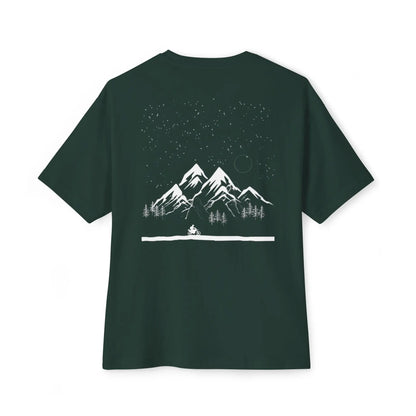 Unisex Oversized Classic Tshirt – Explore the Mountains in Style
