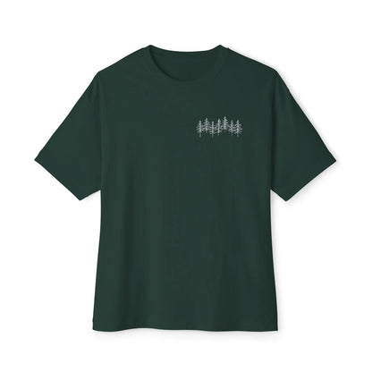 Unisex Oversized Classic Tshirt – Explore the Mountains in Style