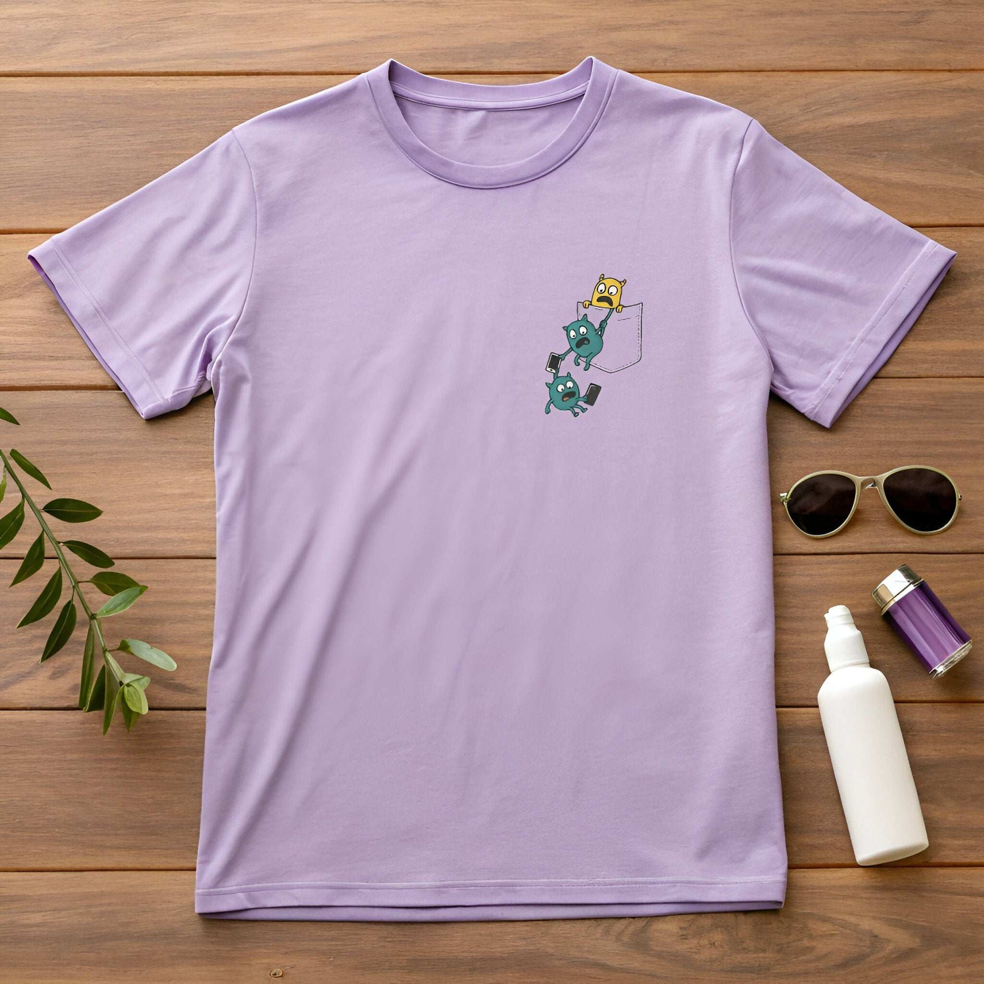 Quirky Pocket Monsters T-Shirt – Fun Oversized Streetwear - Kinzu