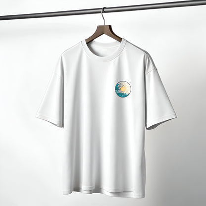 Aesthetic Summer Oversized Tee – Chill Vibes for Men - Kinzu
