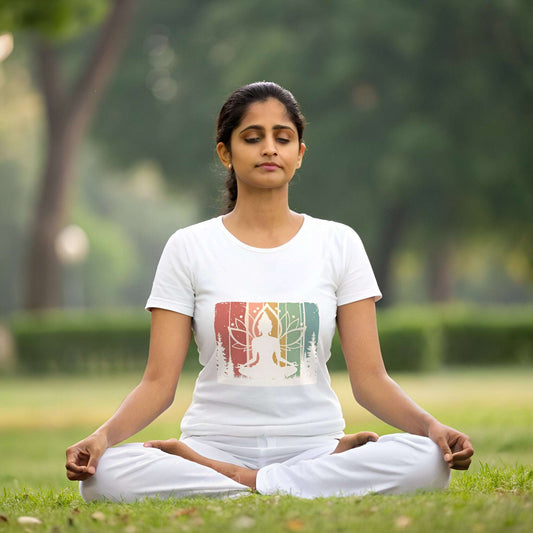Find Inner Calm in Style | Meditation Aesthetic Chakra Vibe Tee