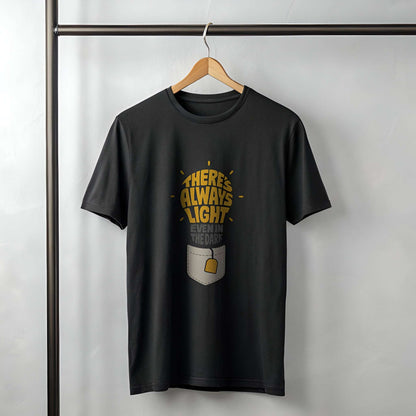There’s Always Light T-Shirt – Uplifting Classic Tee - Kinzu